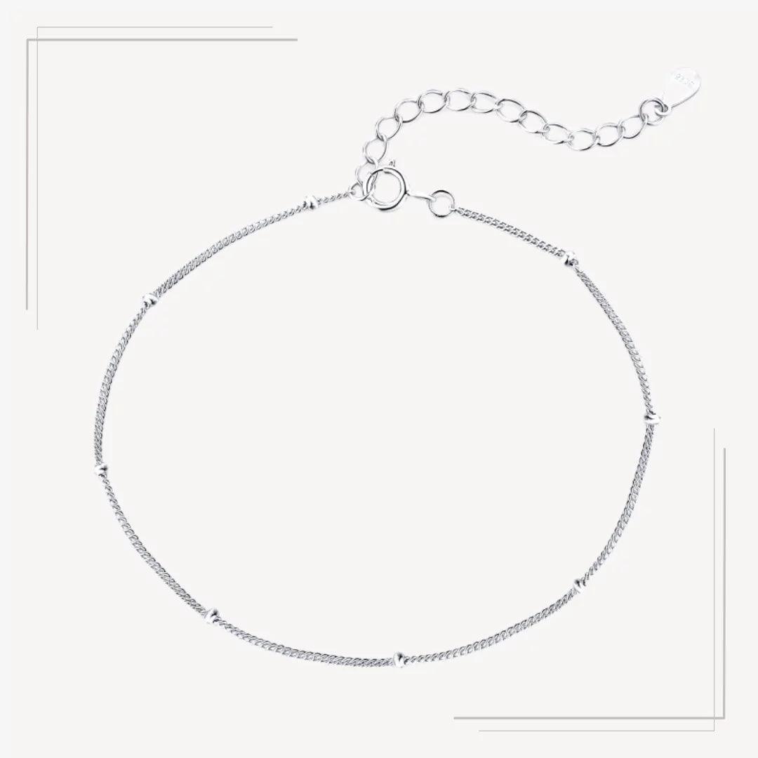 Brățară din argint minimalistă cu accente delicate – B35 – Design elegant de la Masiri.ro