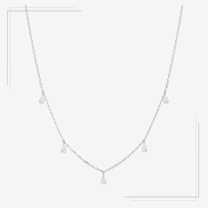 Colier Argint Drops L76 – Design elegant de la Masiri.ro