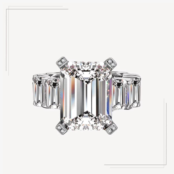 Inel din argint elegant cu piatră centrală - Addison – Design elegant de la Masiri.ro