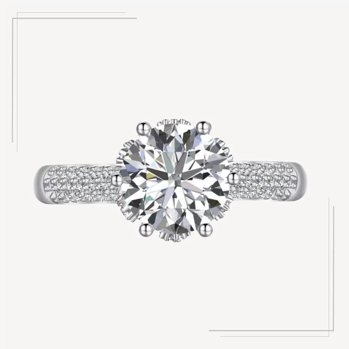 Inel din argint elegant cu piatră stralucitoare – Layla – Design elegant de la Masiri.ro