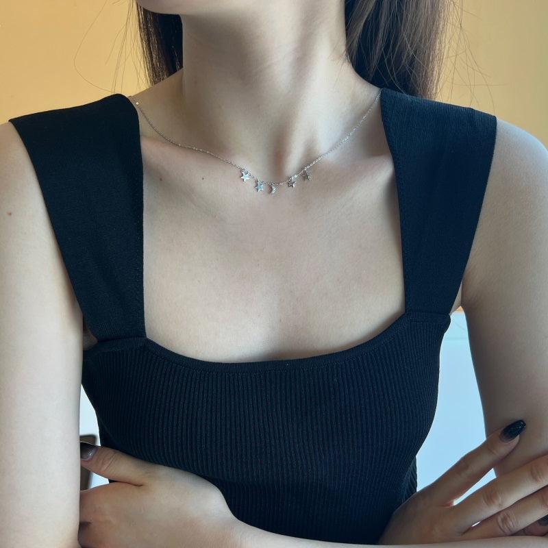 Colier din argint cu elemente astrale - L59 – Design elegant de la Masiri.ro