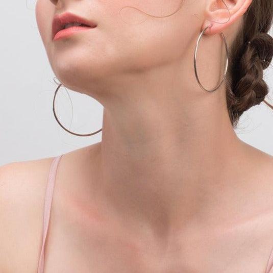 Cercei din argint cu design clasic - C32 – Design elegant de la Masiri.ro