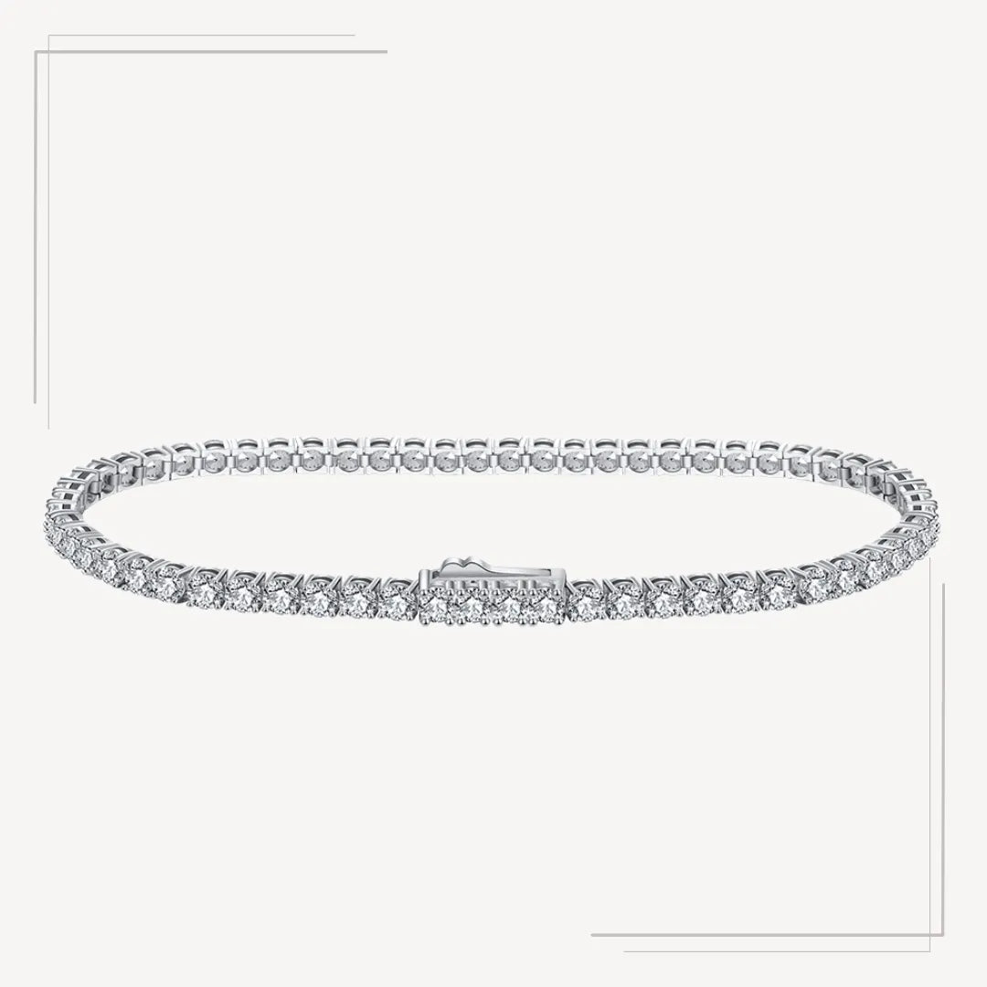 Brățară din argint Tennis de 2 mm – Eden – Design elegant de la Masiri.ro