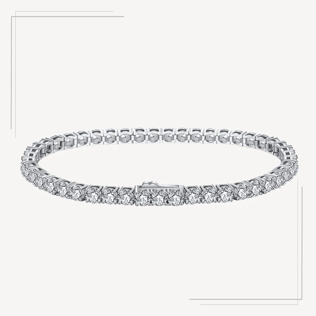 Brățară din argint Tennis de 3 mm – Eden – Design elegant de la Masiri.ro