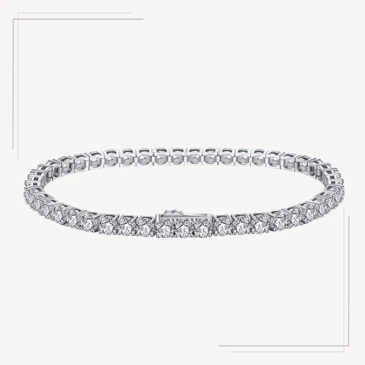 Brățară din argint Tennis de 3 mm – Eden – Design elegant de la Masiri.ro