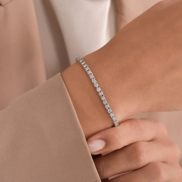 Brățară din argint Tennis de 3 mm – Eden – Design elegant de la Masiri.ro