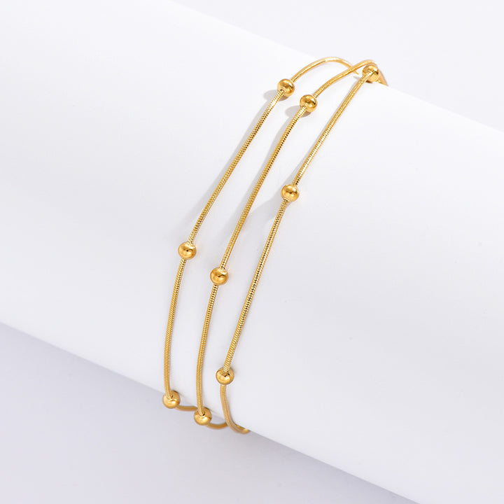 Bratara Gold Layer Beads1