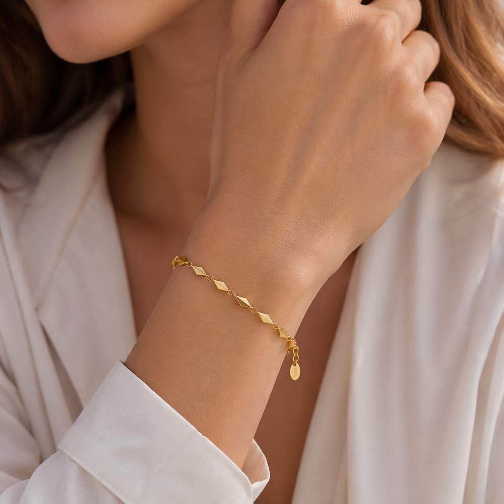 Bratara Gold Rhomb1