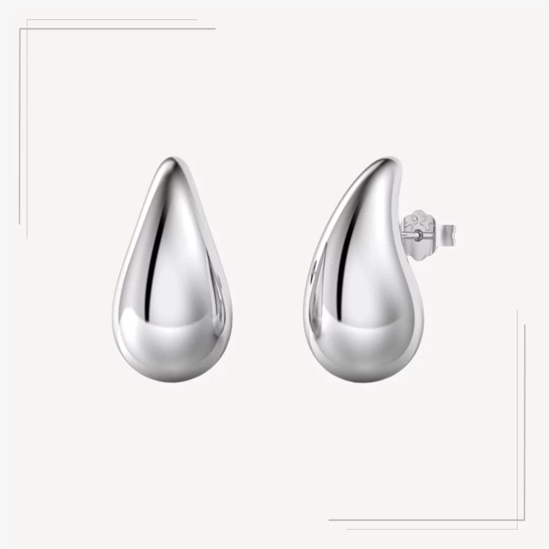 Cercei Argint Eliana fundal alb