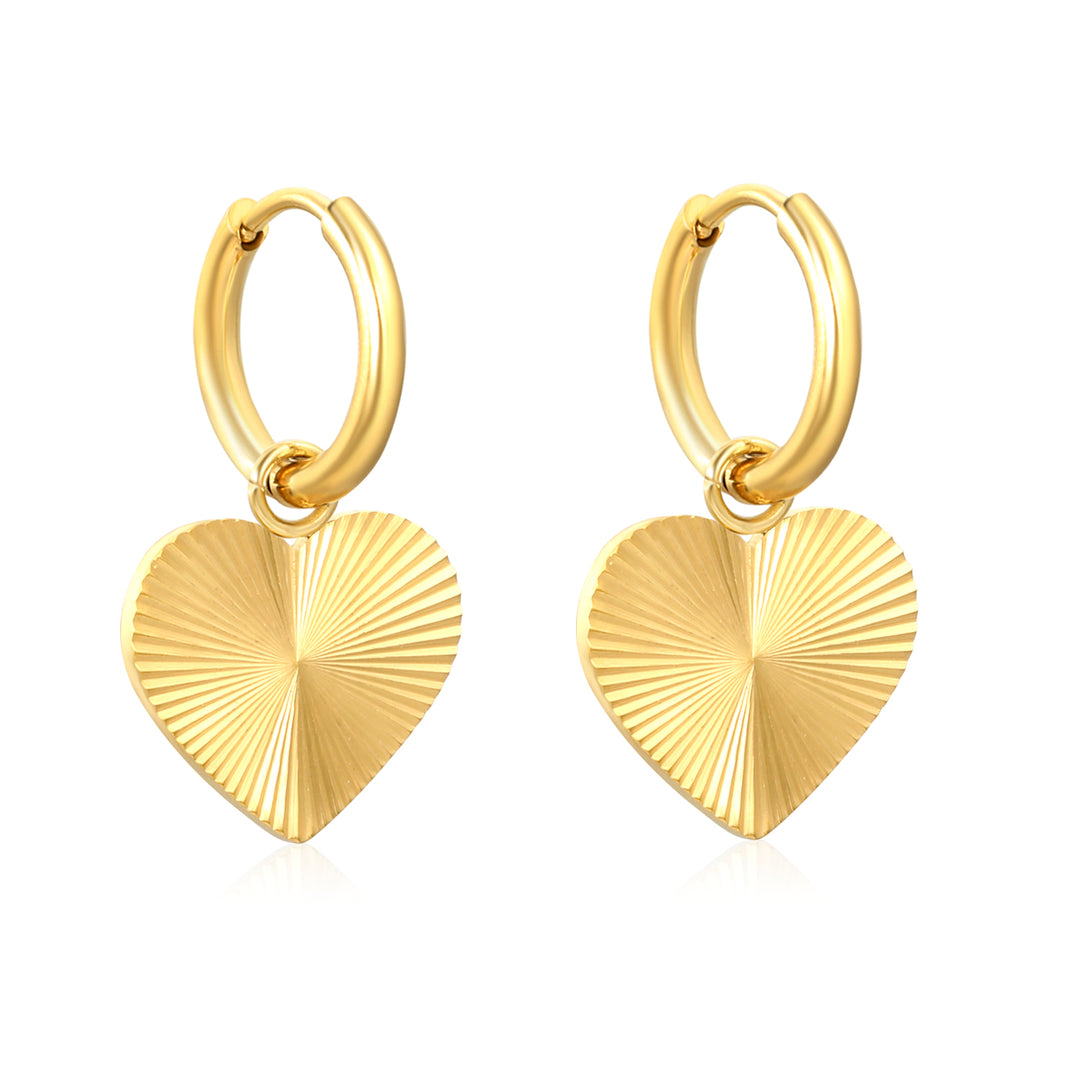 Cercei Gold Heart Glow