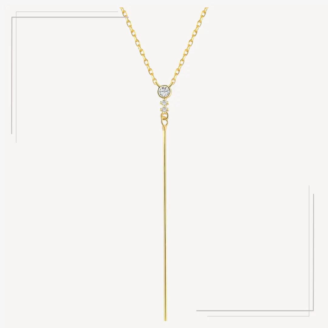 Colier Argint Golden Long Chain Principala