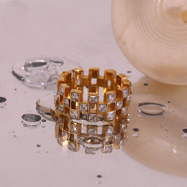 Inel Gold Mosaic