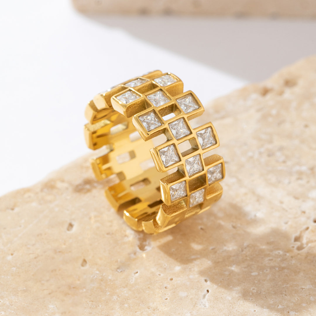 Inel Gold Mosaic