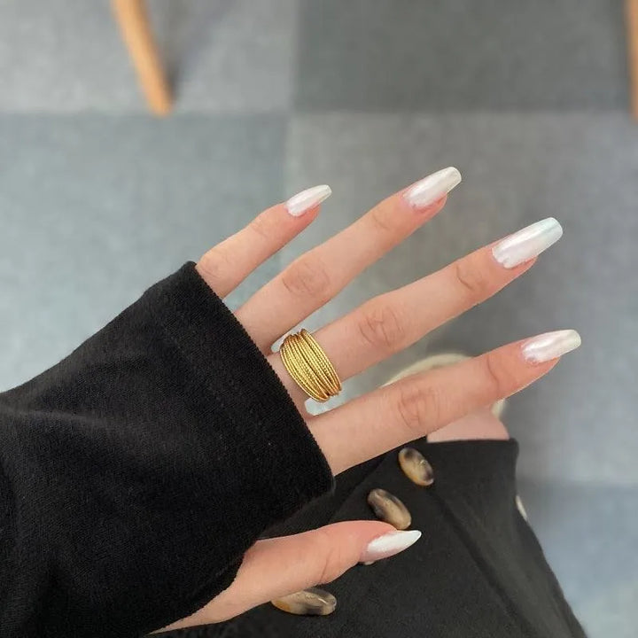 Inel din argint ajustabil statement – Madelyn – Design elegant de la Masiri.ro