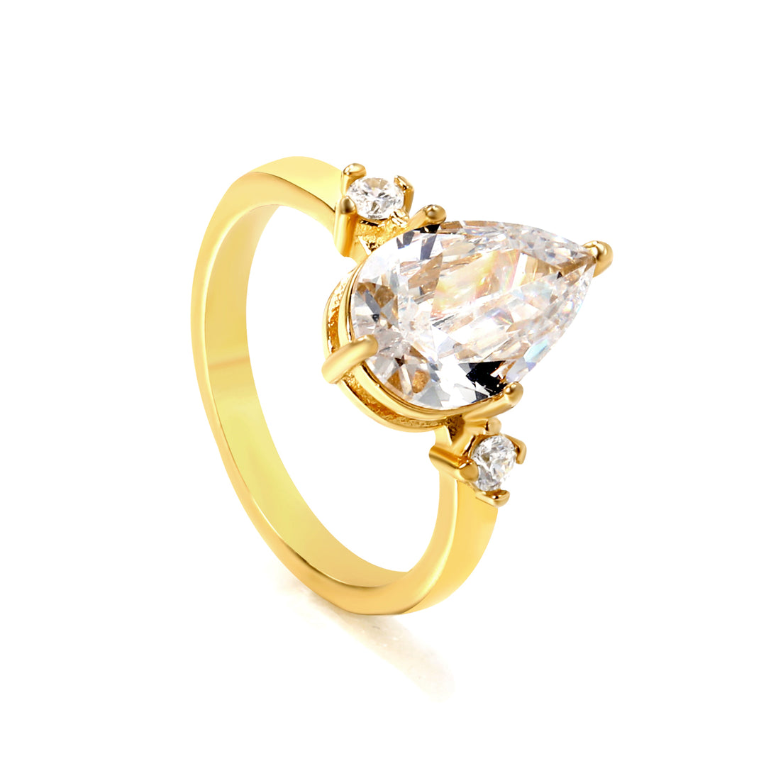 Inel Gold Tear Shine