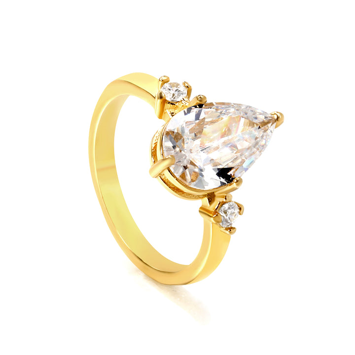 Inel Gold Tear Shine
