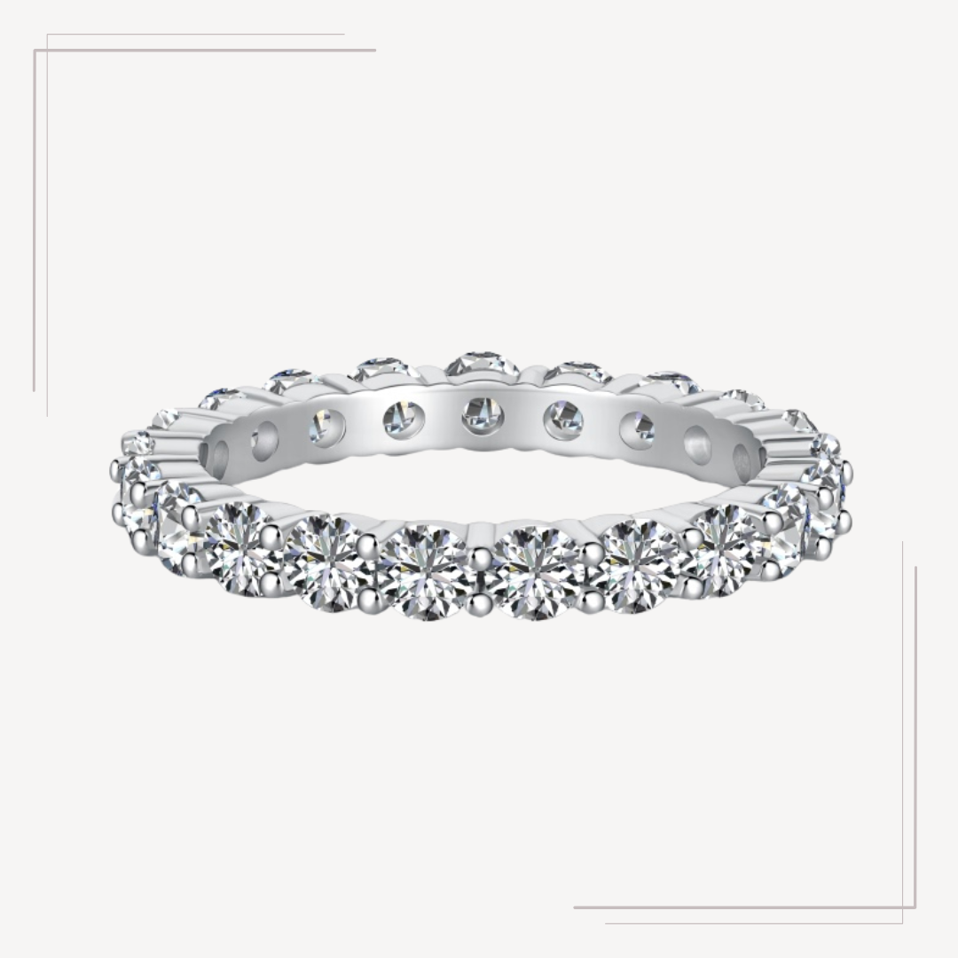 Inel din Argint Tennis 3 mm – Serenity