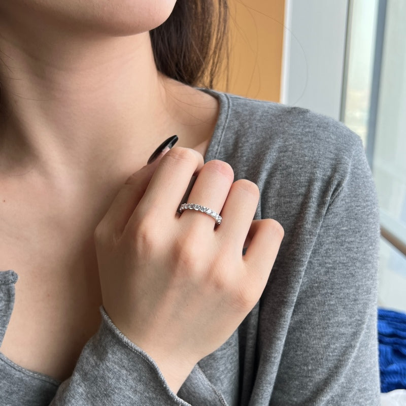 Inel din Argint Tennis 3 mm – Serenity1