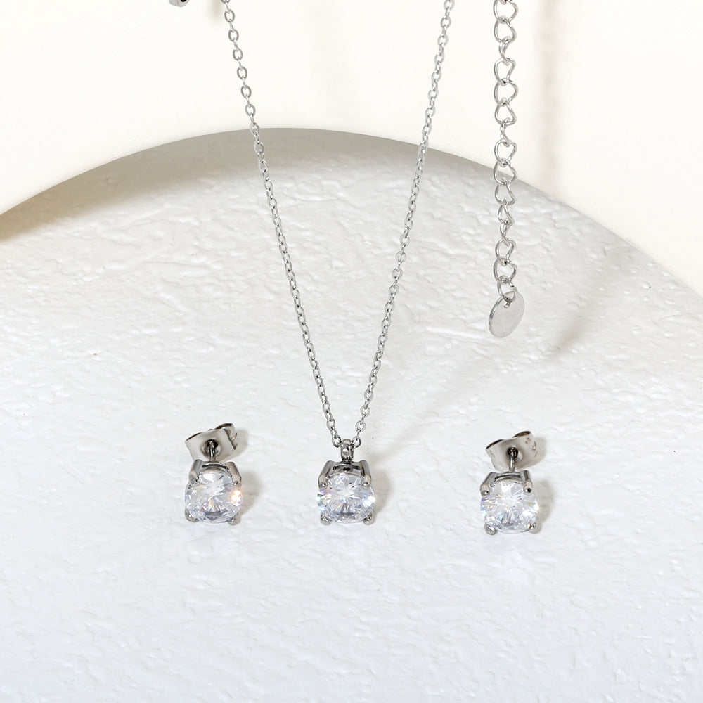 Set Cercei si Colier Crystal Shine 1
