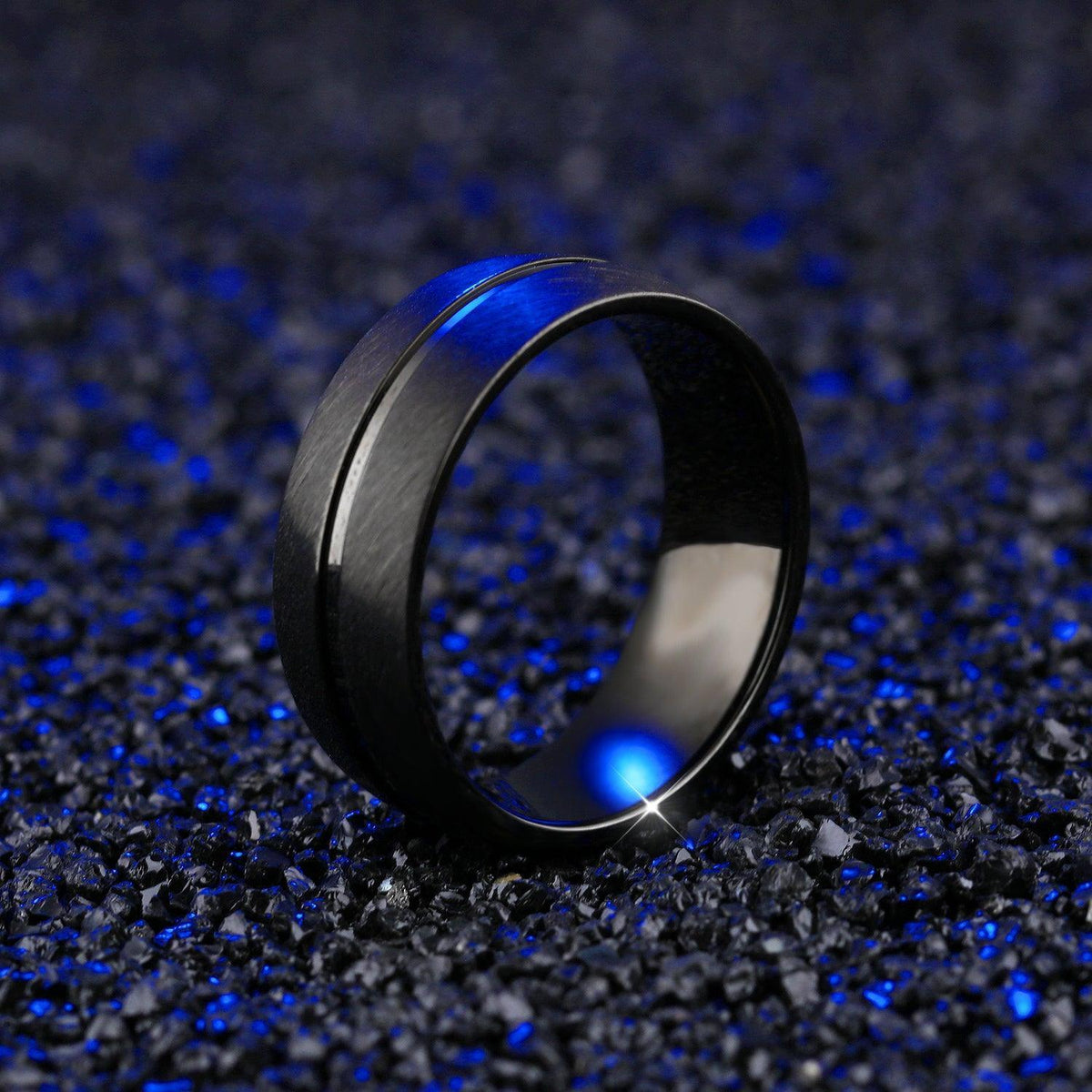 Inel Black Line ISS01 – Design elegant de la Masiri.ro