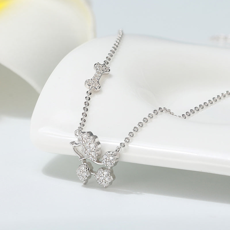 Colier Argint Poodle L22