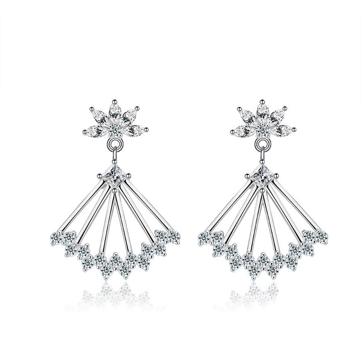 Cercei Argint Fan C12