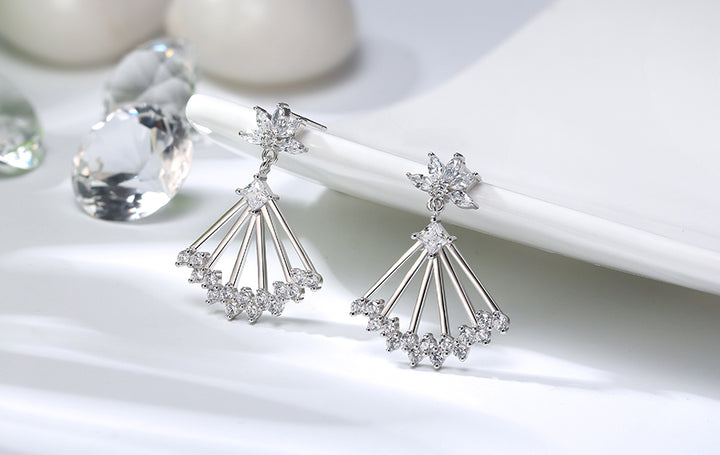 Cercei Argint Fan C12