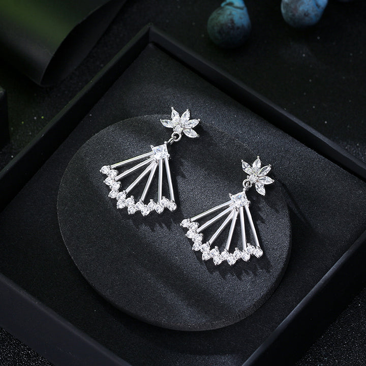 Cercei Argint Fan C12